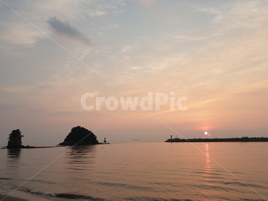 nature,자연,outdoors,옥외,일출,전경,적색