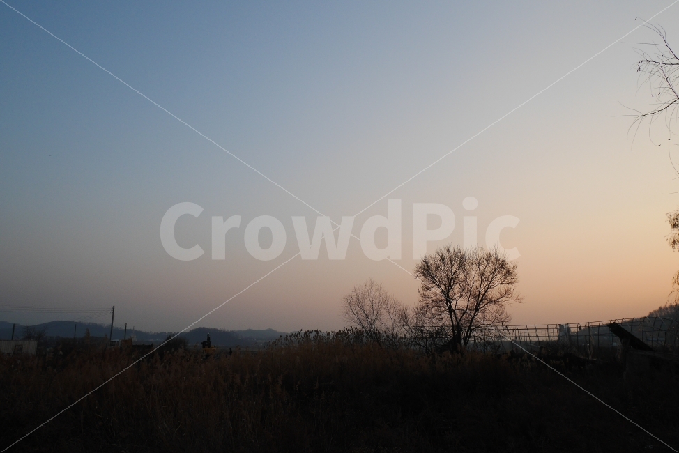 풍경,하늘,그라데이션,해질녘,일몰,자연,풍경,nature,landscape,outdoors,옥외