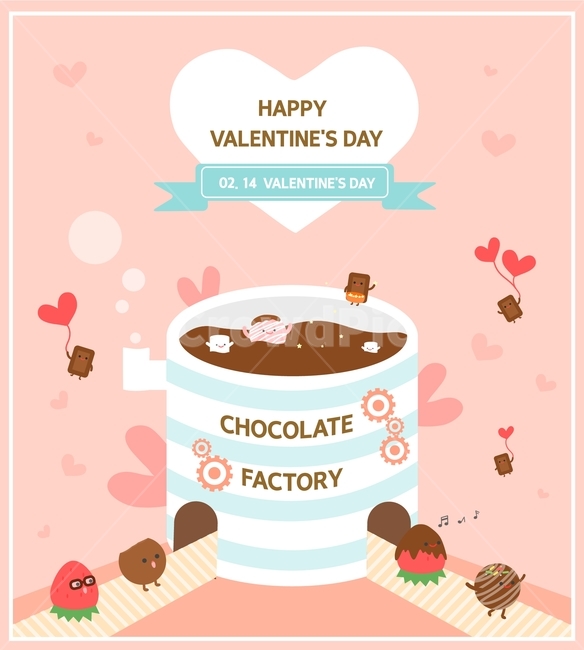love,Valentines Day,flat design,strawberry,Anniversary,illustration,Chocolate Latte,cocoa,chocolate