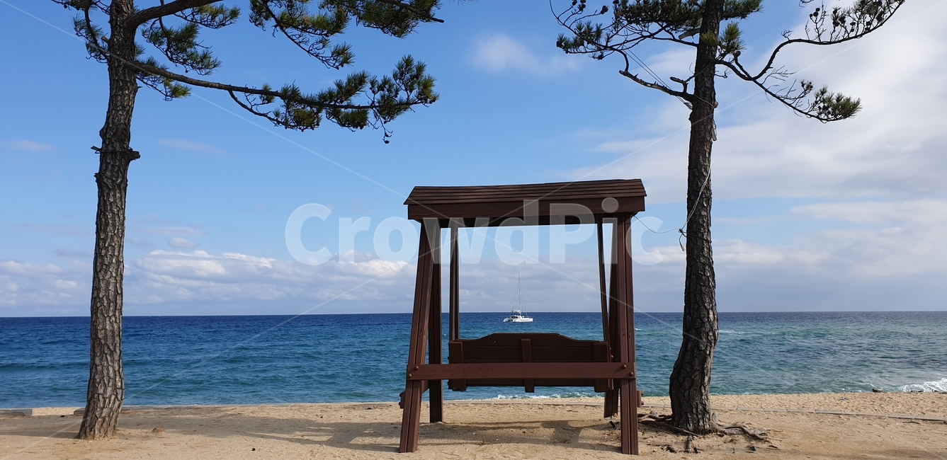 바닷가,경주,바다,흔들의자,의자,하늘,해변,해변,바다,beach,sea
