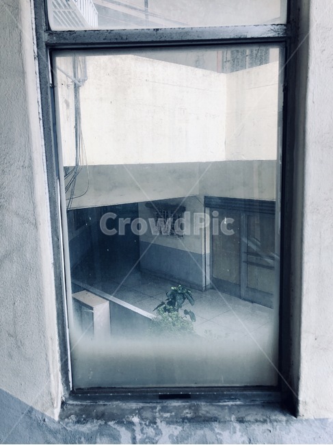유리,창문,아파트,복도,door