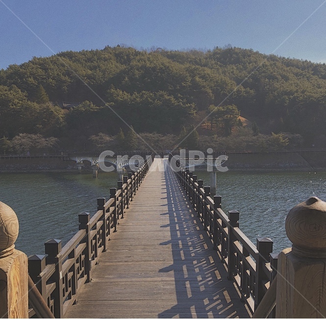 강,다리,안동,가을,풍경,나무다리,자연,풍경,nature,landscape,building,건물,bridge,boardwalk,산책로,railing,난간