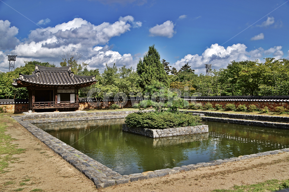 한국전통정원,월미공원,정원,국담원,정자,한옥,연못,한국전통,한국문화,korean traditional,korean culture