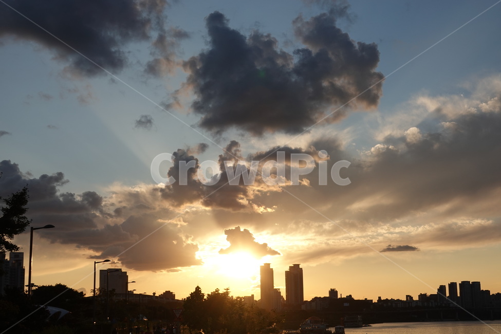 노을,한강공원,석양,풍경,sunset,sky,야경,nightview,도시,풍경,city,landscape,실루엣,그림자,silhouette,shadow,light,빛,flare,플레어,sunlight,햇빛,nature,자연,outdoors,옥외