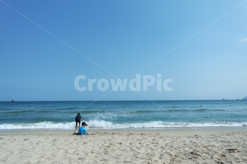 사람,바다,ocean,sea,nature,어린아이