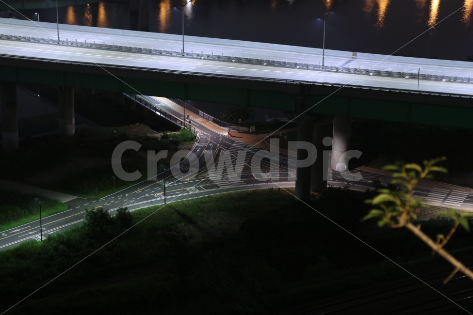 도로,야경,응봉산,서울야경,캐논,야경,밤,풍경,nightscape,night,landscape,교통,교통수단,traffic,transportation,road,freeway,고속 도로,overpass,고가 도로