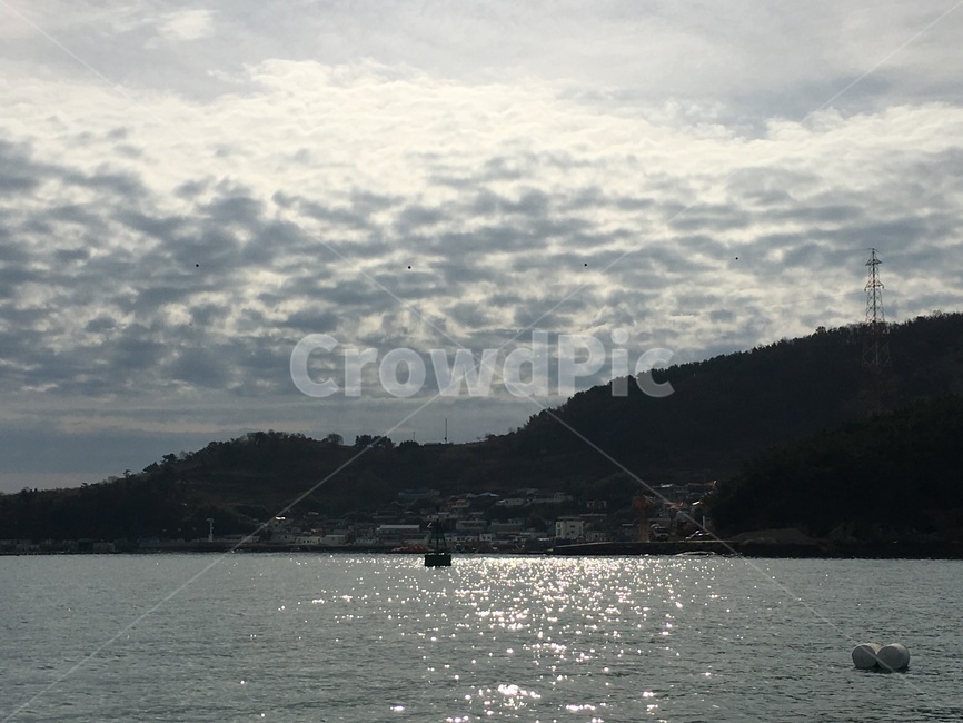 바다,하늘,햇빛,풍경,배,sea,landscape,sky,sunlight