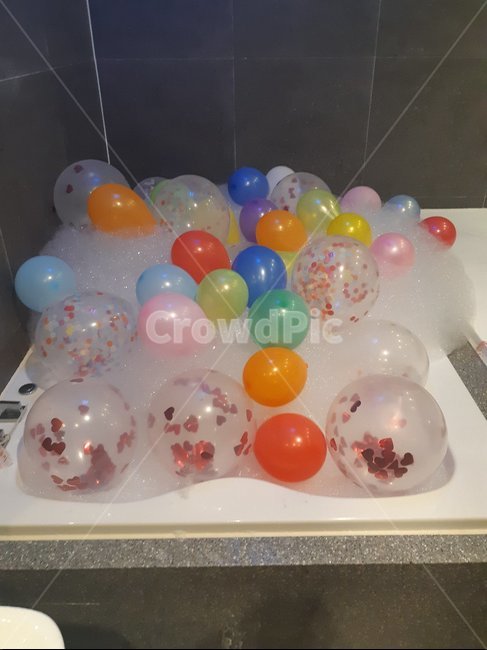 풍선,거품,거품욕조,낭만,로맨스,이벤트