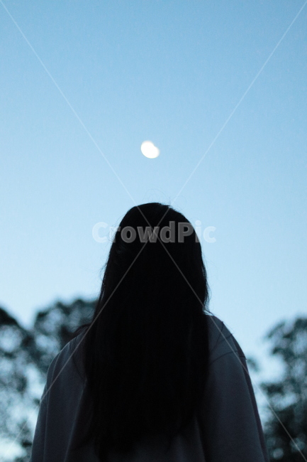 빛,moon,달,여인,생각,flare,플레어,light