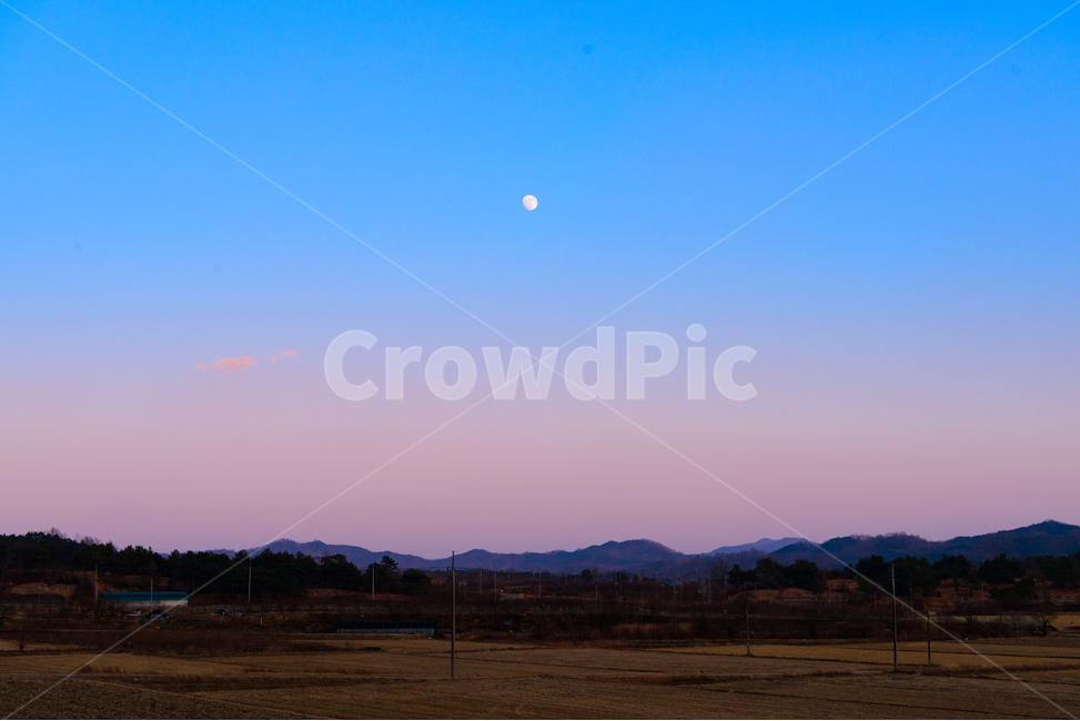 노을,석양,하늘,시골,매직아워,sunset,sky,countryside,ruralarea,교외,논,magichour,감성사진,ricepaddy,달,moon,풍경,landscape,농촌,자연,풍경,nature,landscape,한국자연풍경,한국자연경관,korea nature landscape,시골,마을,country,rural,town,색깔,색상,색채,색감,color sense,color sensitivity,feeling of color,outdoors,옥외