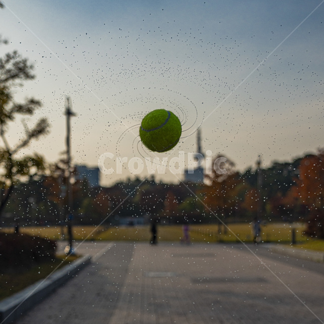 테니스공,물방울,우주모양,역동,waterdrop