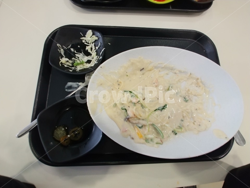 학식,오늘의메뉴,다먹음,크림파스타,점심,cream,pasta,lunch,menu,음식,식재료,요리,food,cook,meal,dishes,food reserves