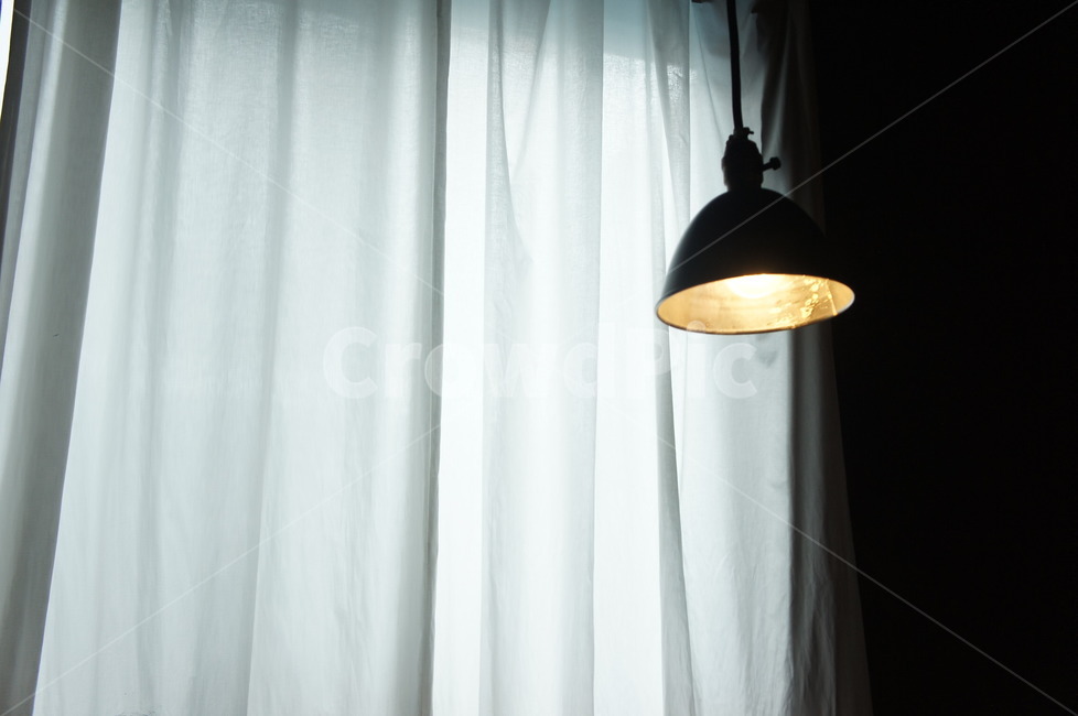커텐,조명,빛,흰색,햇빛,노란색,lamp,램프