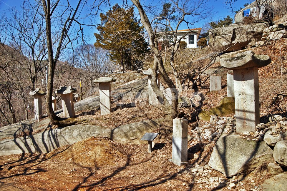북한산,조선시대,비석거리,북한승도절목,선정비군,비석