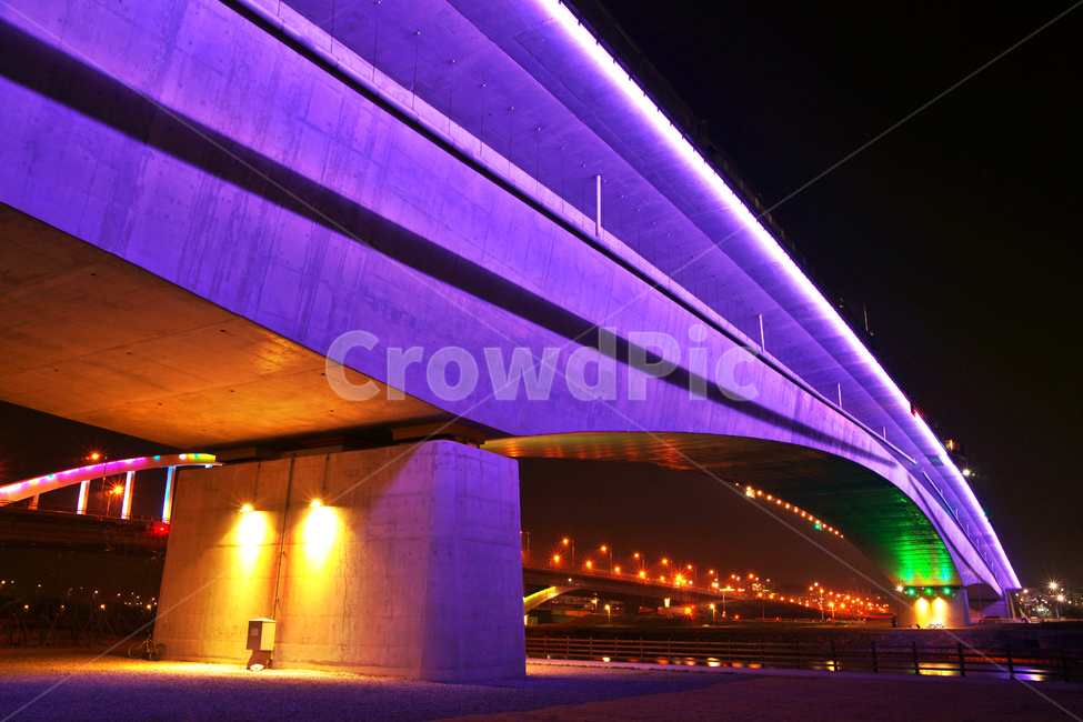 아라대교,김포,교량,야경,교량조명,야경,밤,풍경,nightscape,night,landscape,도시,city,한국도시풍경,한국도시경관,korea cityscape,건축물,건물외관,exterior,building,structure,architecture,construction,road,도로