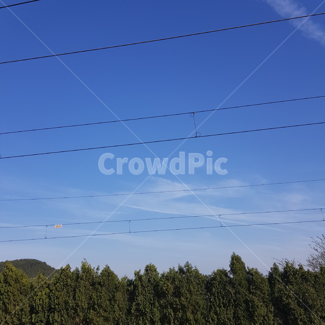 하늘,구름,sky,풍경,기차역,기찻길,train,rail,철도,view,trainstation,자연,풍경,nature,landscape,power lines,전력선,cable,케이블,electric transmission tower,송전탑