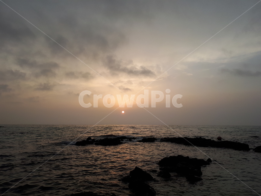 바다,노을,파도,지는해,초저녁,제주도,자연,풍경,nature,landscape,outdoors,옥외,light,빛,flare,플레어