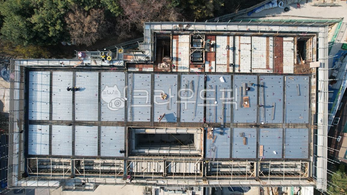 erection,Type 2 facility,exercise facilities,system scaffolding,construct,building,reinforced concrete,Reinforcement,deck slab,Frame work,architecture