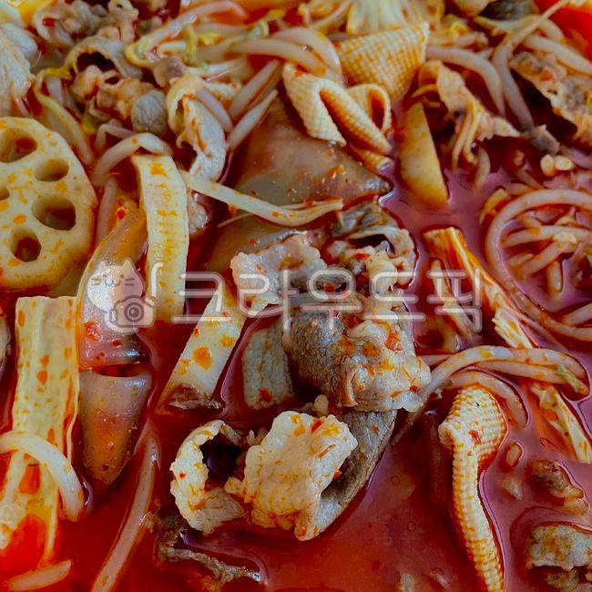 마라탕,마라,음식,food,연근,숙주,소고기,건두부,푸주,malatang,훠궈,중국음식,탕요리,매운음식,spicy,spicyfood