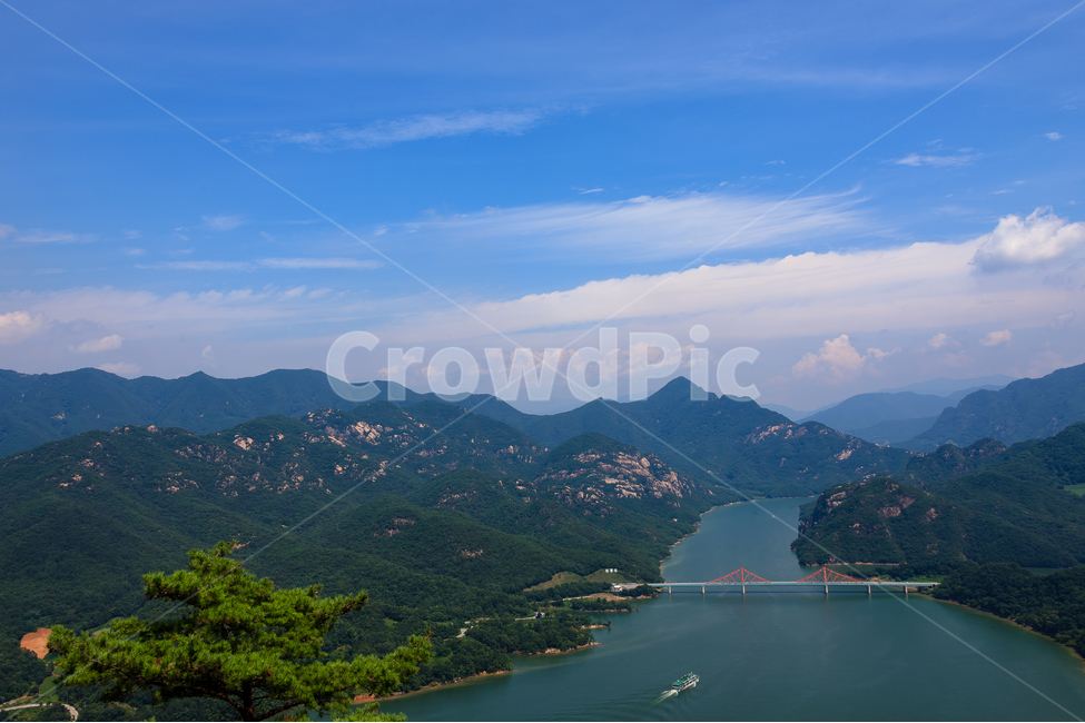 옥순대교,제천,다리,강,풍경,경치,산,자연,풍경,nature,landscape,한국자연풍경,한국자연경관,korea nature landscape,outdoors,옥외,water,물,scenery,mountain range,산맥,mountain