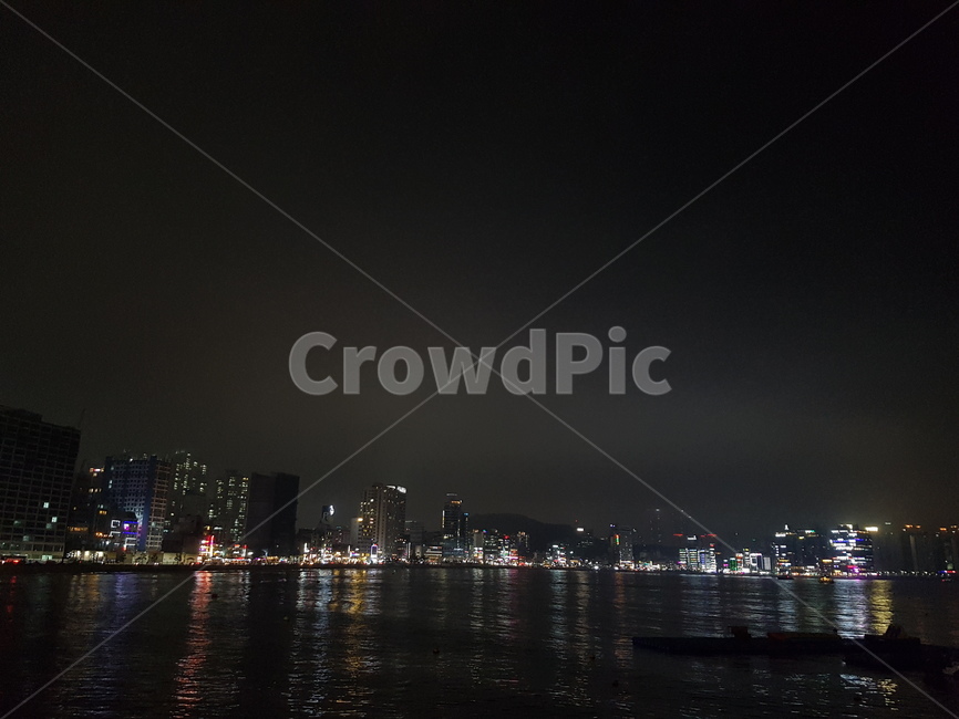 야경,바닷가,night,dark,밤