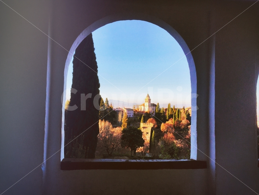 스페인,프레임,유럽,풍경,창문,도시,풍경,city,landscape,해외,외국,세계,foreign,oversea,world