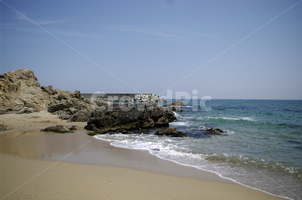 하늘,바다,모래사장,풍경,해변,파도,해변,바다,beach,sea