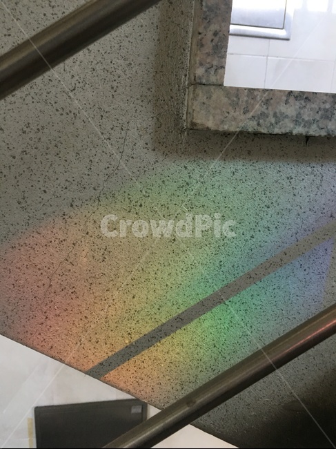 바닥,무지개,rainbow,floor,color