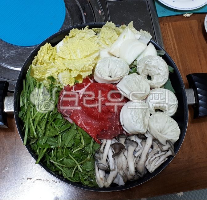 음식,식사,만두,만두전골,전골
