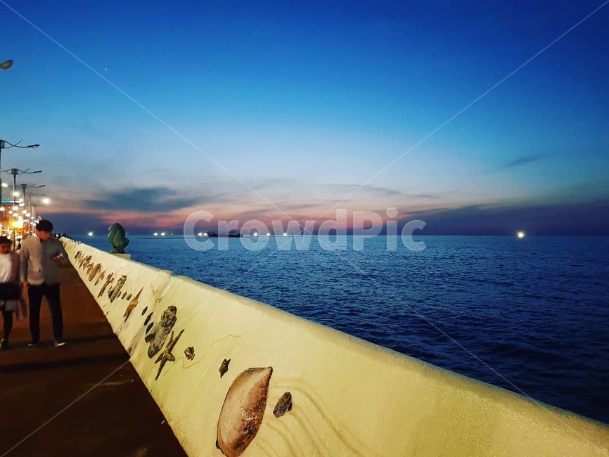 탑동바다,제주바다,거리,힐링,리셋,저녁노을,야경,밤,풍경,nightscape,night,landscape,nature,자연,water,물,outdoors,옥외,transportation,교통,vehicle,차량,canoe,카누,boat,보트,rowboat,노 젓는 배,sea,바다,ocean,대양