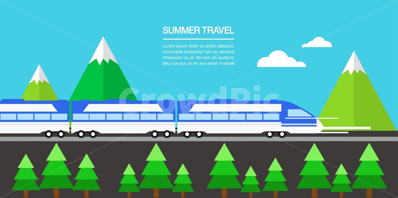 여름,여행,기차,산,일러스트,배너,배경,백그라운드,팝업,여름,계절,summer,season,여행,휴가,traveling,vacation,trip,교통,교통수단,traffic,transportation,그래픽,일러스트레이션,graphic,illustration