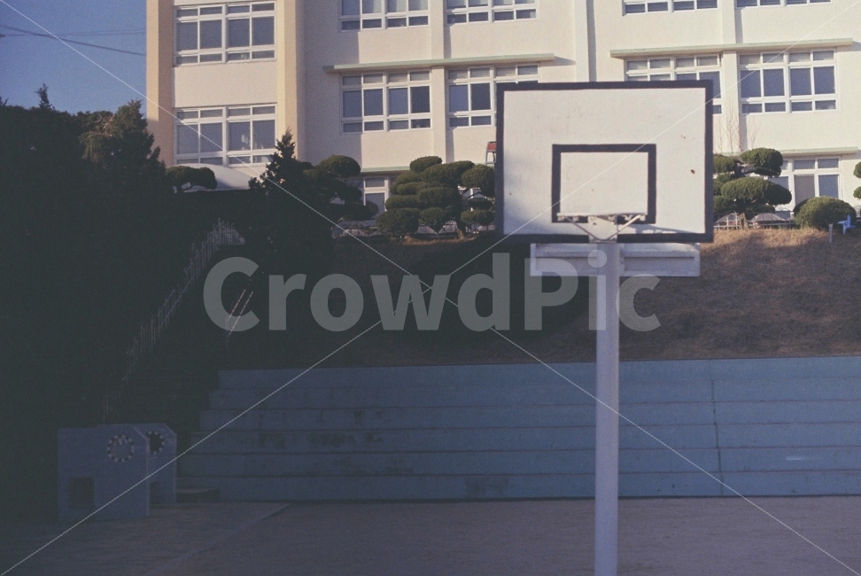 film photography,basketball,color,school,daily,basketball hoop,Emotion,film camera,Emotional photo,Playground