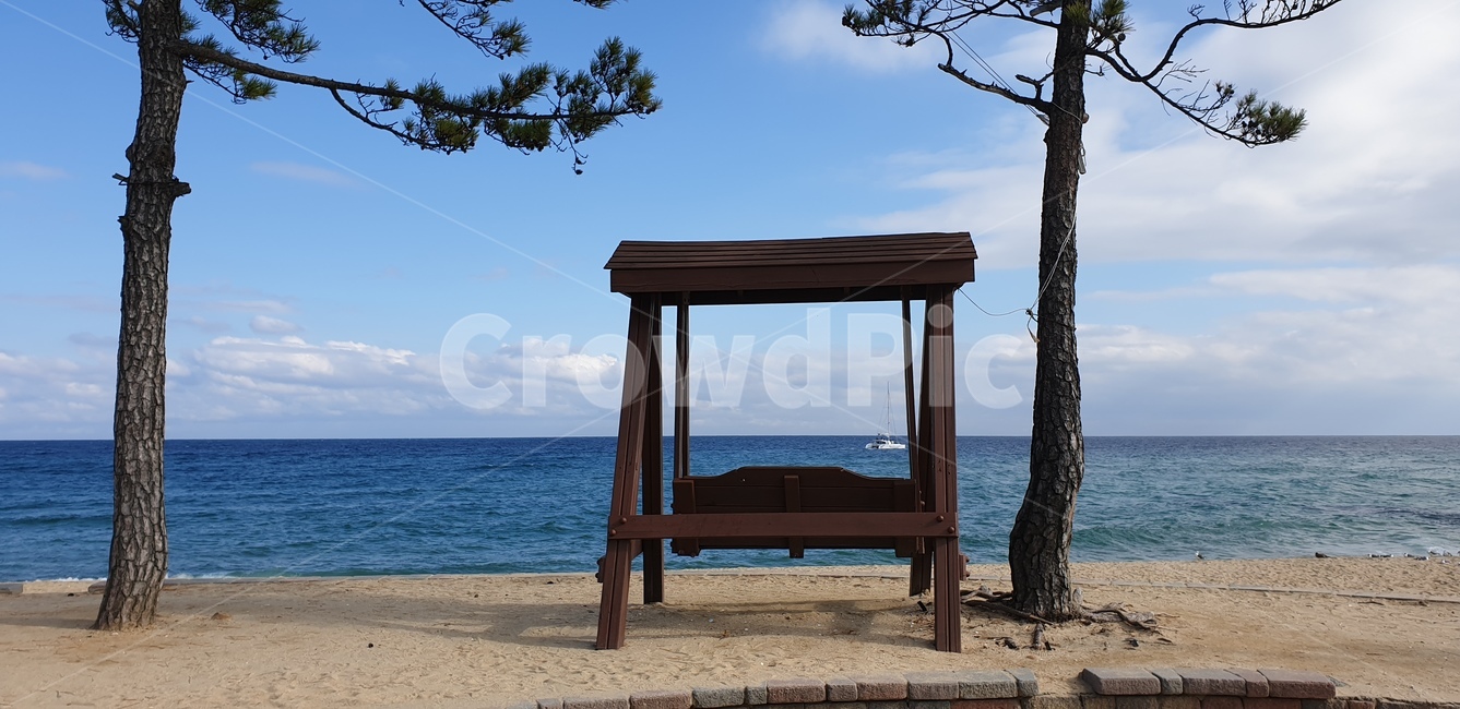 바닷가,경주,바다,흔들의자,의자,하늘,해변,해변,바다,beach,sea
