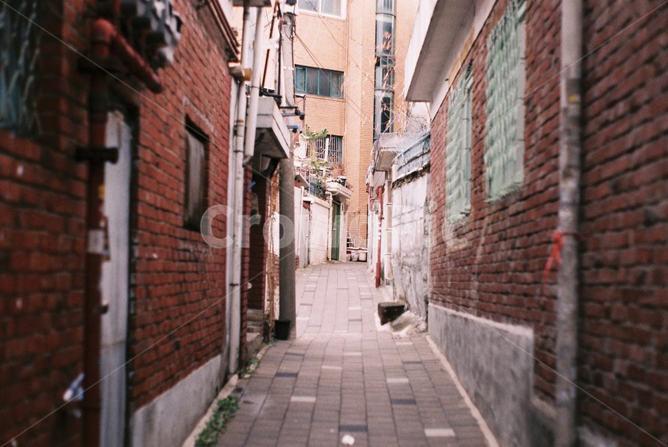path,통로,walkway,보도,brick,벽돌,빨간벽돌,골목,서울,서울골목,건물,빈티지,필름,필름카메라,alley,거리,골목길,alley