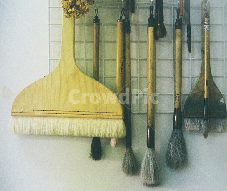 동양화,붓,동양화붓,미술,그림,재료,미술재료,빽붓,사물,물건,오브젝트,thing,object,matter