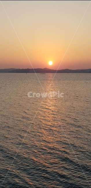 outdoors,옥외,바다,sea,sunlight,햇빛,nature,자연,flare,플레어,light,빛,노을,sunshine,sky,하늘