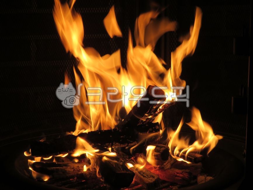 모닥불, 장작불, 캠프파이어, 불, 불꽃, 사진,이미지,일러스트,캘리그라피 - Cookie작가