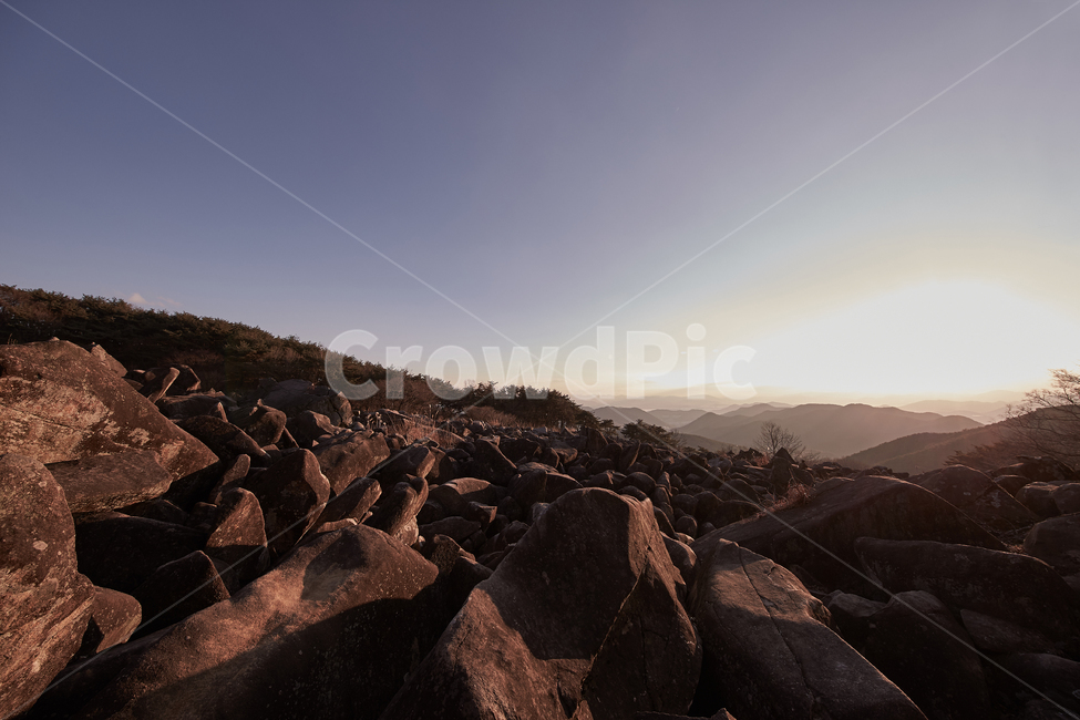 너덜겅,산,한국,밀양시,바위,경남,만어사,풍경,실외,자연,자연,풍경,nature,landscape,rubble,파편