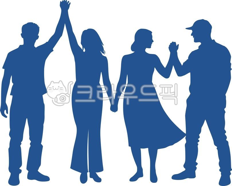 사람실루엣,인물실루엣,커플,부부,동반,동반자,벡터,그룹,팀워크,협력,연대,우정,관계,커뮤니티,하이파이브,손잡고,남녀실루엣,단색실루엣,캠페인,사회,협동,응원,연결,동료,파트너십,참여,인간관계,활동,그래픽소스,만남,지원,긍정,공동체,이벤트,함께,모임,동행,협조,제스처,인물디자인