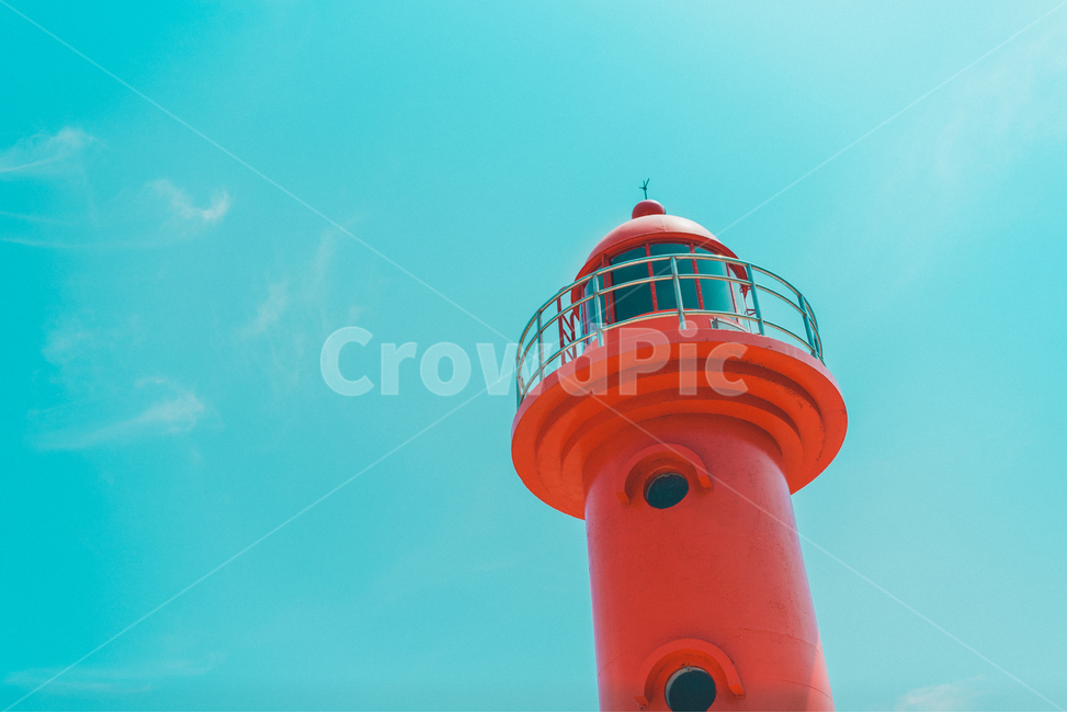 등대,하늘,풍경,빨강,sky,lighthouse,여름,햇살,맑음,등대,lighthouse,색깔,색상,색채,색감,color sense,color sensitivity,feeling of color