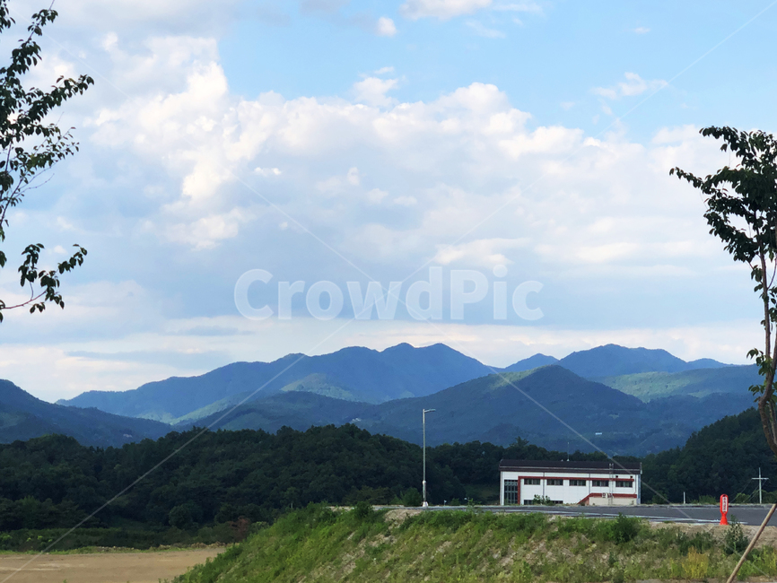 자연,풍경,하늘,집,시골,산,풀,잎,나무,푸른,파란,초록,nature,outdoors,옥외,시골,마을,풍경,landscape,country,rural,town