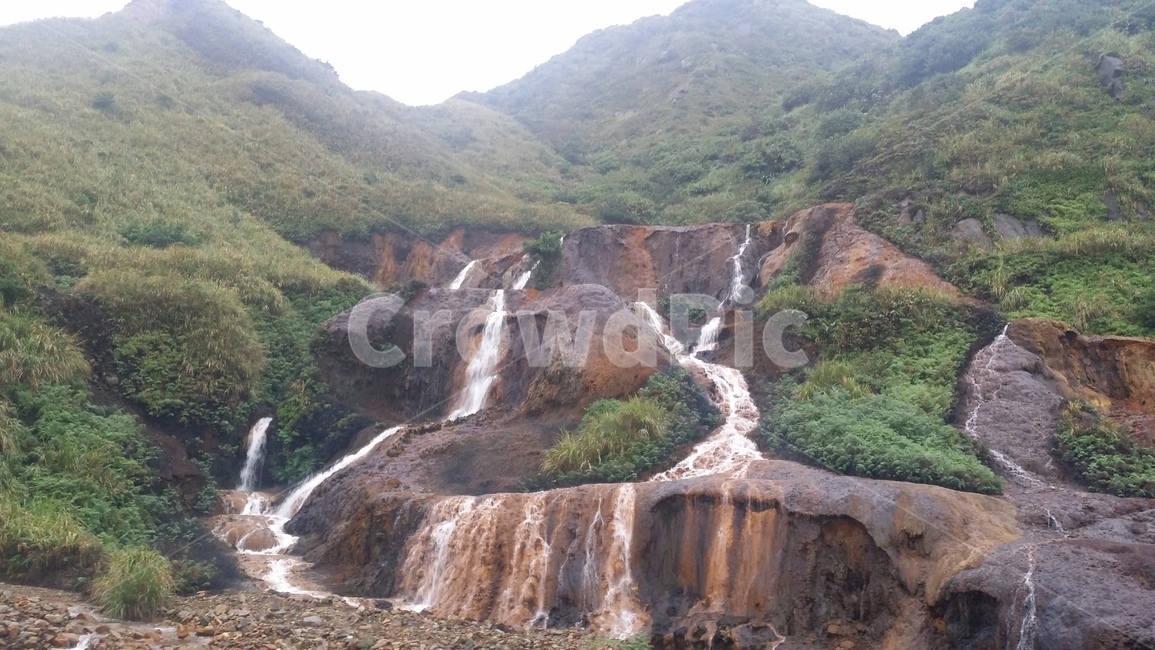 진과스,황금,폭포,waterfall,대만,gold,jinguashi,관광지,mountain,taiwan,sight,spot