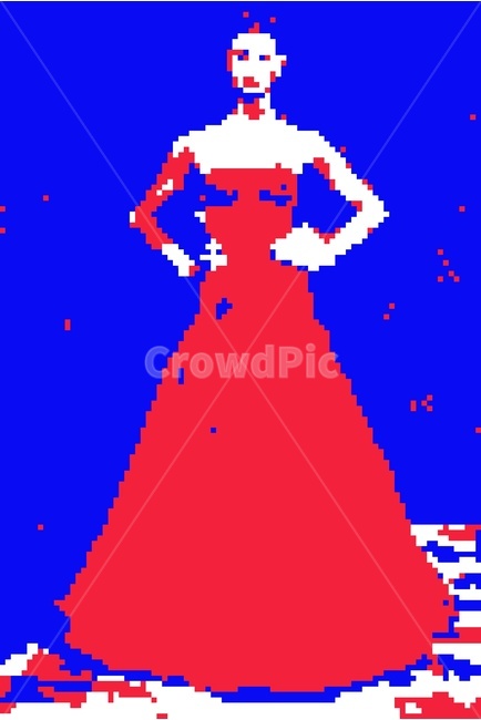 패션,런웨이,컬러,여성,일러스트,레드,패션스타일,의상,fashion,style,그래픽,일러스트레이션,graphic,illustration