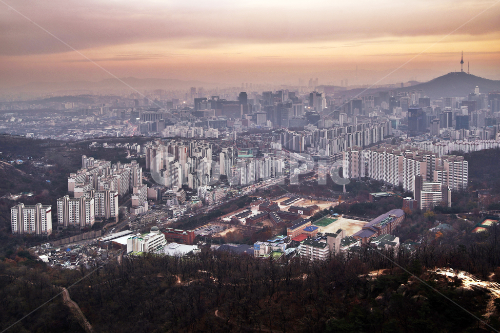 도심풍경,서대문,안산,서울,일몰,건물,남산,독립공원,도시,풍경,city,landscape,한국도시풍경,한국도시경관,korea cityscape