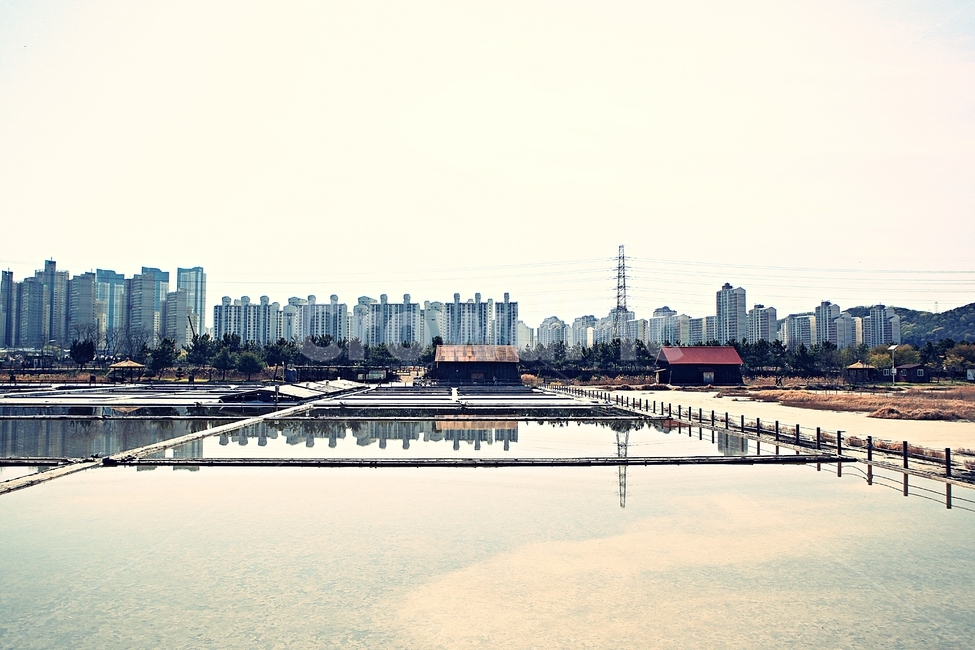 염전,소금창고,소금,소래생태공원,풍경,자연,배경