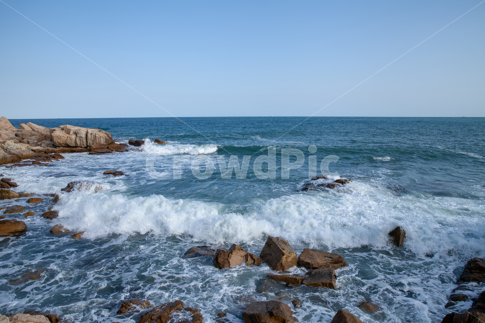하늘,바다,파도,부산,기장,자연,풍경,자연,풍경,nature,landscape,한국자연풍경,한국자연경관,korea nature landscape,ocean,대양,outdoors,옥외,water,물,sea