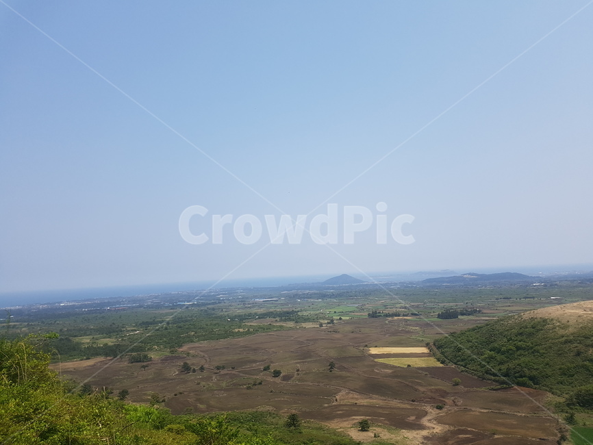 제주도,오름,다랑쉬오름,제주바다,제주오름