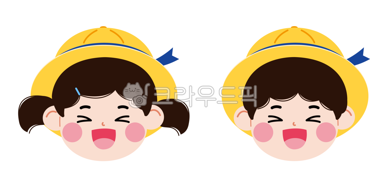 Kindergartener,child,child illustration,child character,daycare,kindergarten,admission,new semester,entrance ceremony,boy,girl,new student,student,kids,toddler,child face,facial expression,happy,smiling face,yellow hat,girl,boy,perso