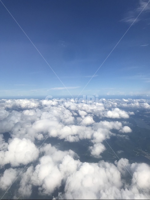 하늘,구름,비행기,바다,항공사진,sky,sea,cloud,airplane