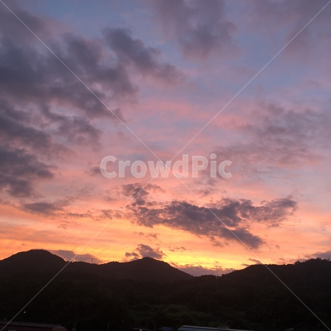 자연,redsky,붉은하늘,하늘,일몰,nature,산,노을